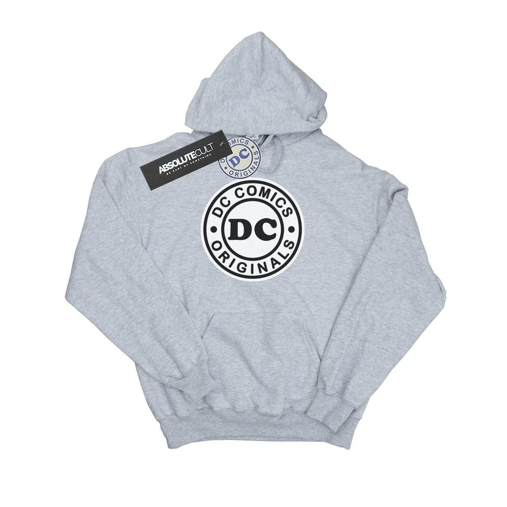 DC Comics Mens DC Originals Logo Hoodie