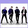 Премиум Качества Kpop Bts Подставка из Акрила Fake Love Yourself Фигурка Кукла Для Элегантного Декора Стола
