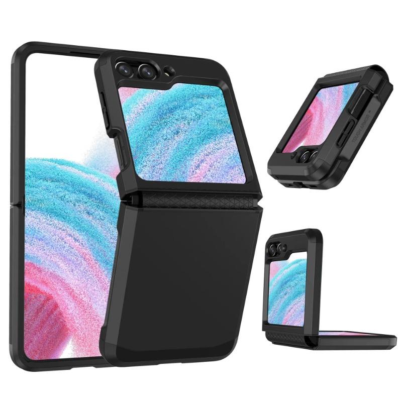 Складной пластиковый чехол для телефона Samsung Galaxy Z Flip Series со встроенным дизайном шарнира