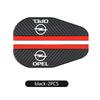 2pcs Car Sun Visor Rearview Mirror Rain Eyebrow Shield Sticker For Opel Insignia Astra G J F K Vectra C H Corsa C B D Omega BX8