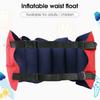 Swimming Belt Inflatable Learning Accessory Collapsible Adjustable Swimming Float Bag for Children
