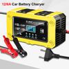 Maintenance Car Motorcycle SUV Battery Charging 2025 New Multifunctional Intelligent Pulse Repair Lead-Acid Smart Battery Charger 12V 6A