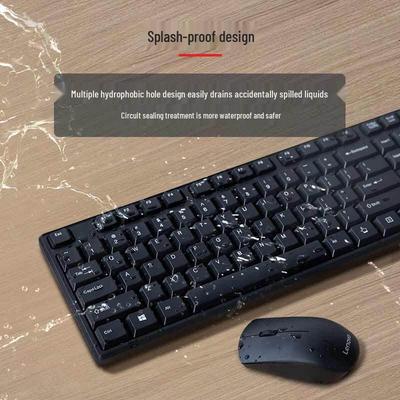 Беспроводной комплект клавиатуры и мыши Lenovo MK23