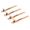 12pcs Duck Billed Hair Clips Large Opening Angle Tighter Clamping Force Convenient Practical Durable Hairstyle ToolRose