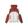 Fila Оригинальный Модный Классический Универсальный Прочный Удобный Худи с Цветными Блоками Свободной Вязки Мужские худи Водяной Цветок Красный F11M549211FRD