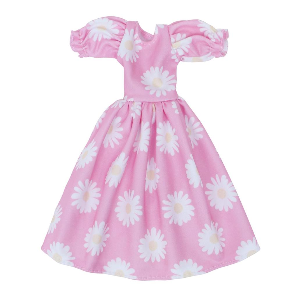 Clothes for 30cm Doll Daily Casual Outfits Pants T-shirt Skirts Mini Dress Fat Curvy Size 11.5 Inch Doll Accessories