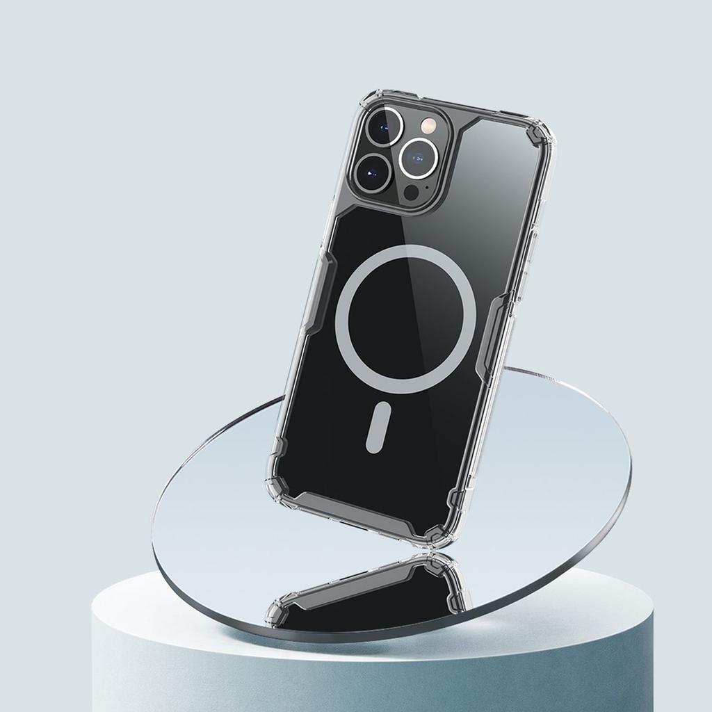 Nillkin Nature Pro MagSafe Magnetic Case for iPhone 14 Pro in Blue