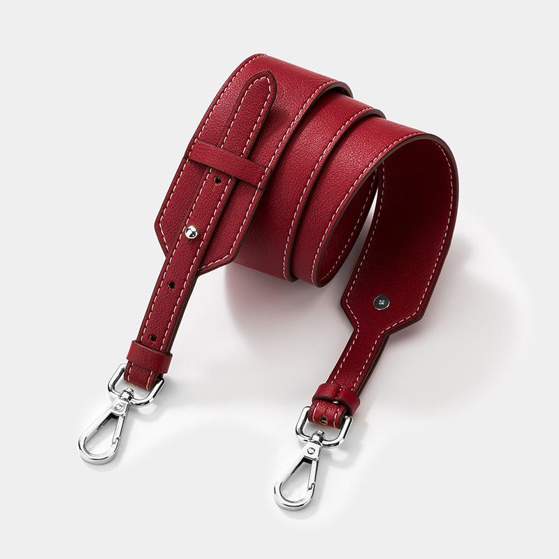 IGNICASE Новый трендовый широкий ремень для сумки из мягкой коровьей кожи, универсальная регулируемая длина, сменный и трансформируемый ремень для сумки
