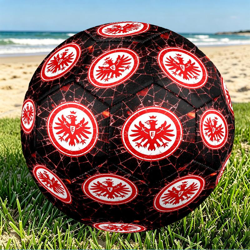 Футбольный мяч Eintracht Frankfurt, размер 5, из износостойкого ПУ, для матчей, тренировок и ежедневной практики, подарок на день рождения для футбольных болельщиков