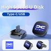 BGV1 Car Stickers Metal USB Type-C Flash Drive Memory Stick Music Saver For Dacia Duster Logan Sandero Lodgy Dokker Stepway Mcv 2