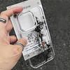 Чехол для телефона «Темная Руна» для iPhone 15 Pro Max 14 Plus 17 16 13 12 11 17Air 17E 16E Coque Funda Чехол для телефона Современная металлическая фоторамка