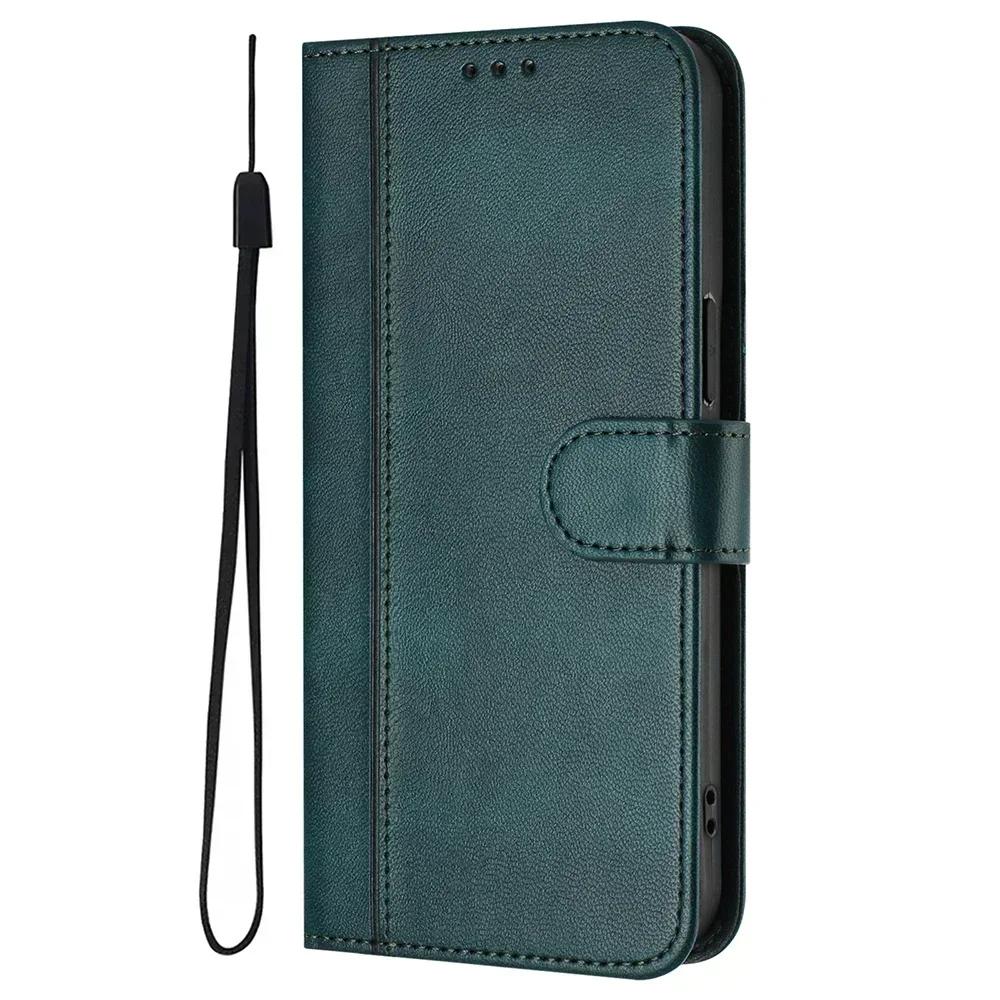 Ретро Кожаный Чехол-Кошелек для Телефона Для Infinix Note 50 Zero 40 40X Hot 50i 40i GT 20 Pro Smart 9 8 Plus 7 HD Cover-Подставка Слот для Карт