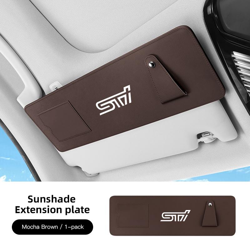 Keychain Car Sun Visor Extender Anti-glare UV Retractable Sun Shield Multifunctional Accessorie For Subaru STI XV Forester BRZ kju0