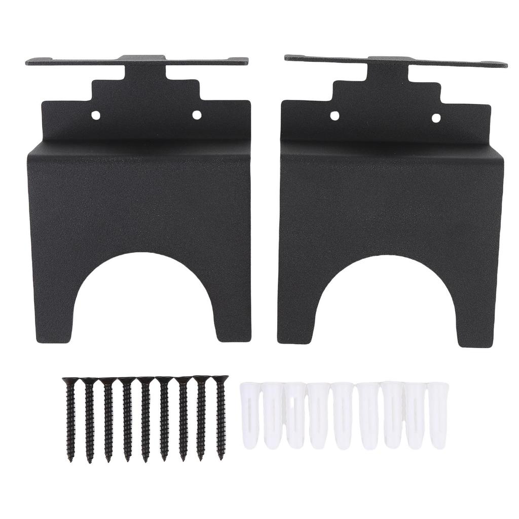 Настенный держатель для полировальной машины Черная подставка для угловой шлифмашины Металлический органайзер для гаражной мастерской для восковальных машин