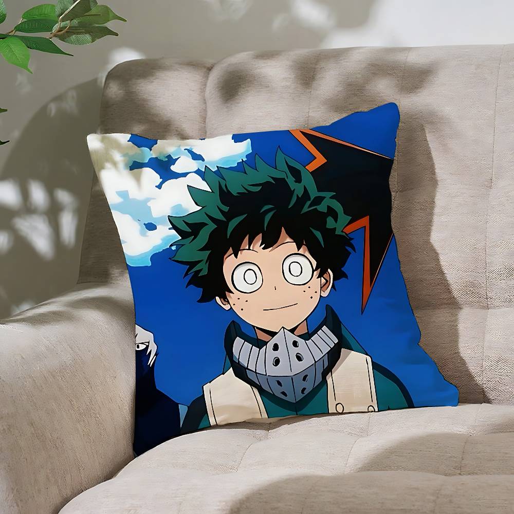 Cute Iizuku MidoriyaS Customizable Square Pillowcases Stylish And Soft Perfect For Beds Cars And Sofas
