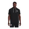 Мужская толстовка с коротким рукавом Under Armour UA Rival Terry с логотипом слева
