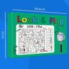 Interactive Find & Color Book Thicken Paper Enhanced Attention Hidden Object Coloring Book Observation Skills Seek & Color Book