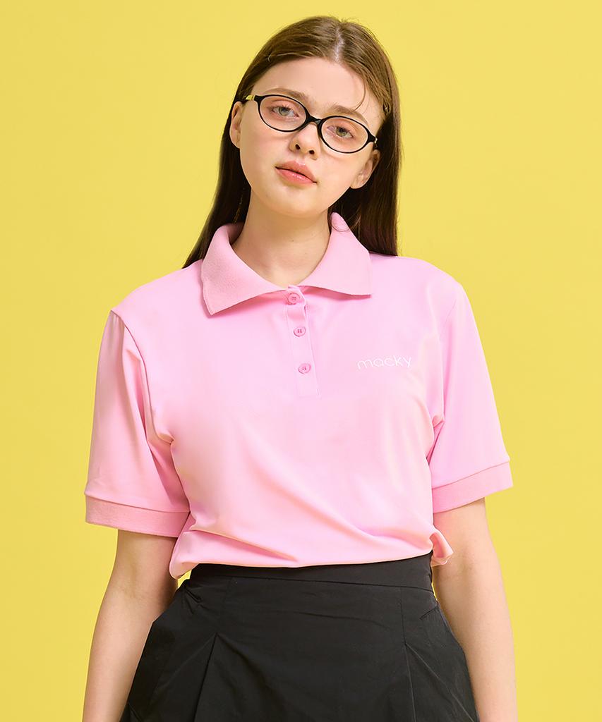 MACKY Wearable Pk Short Sleeve T-Shirt Pink
