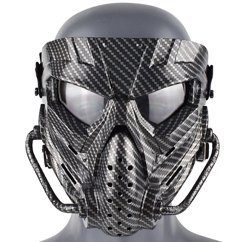 Тактическая защитная маска для пейнтбола и страйкбола на все лицо