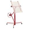 3353mm Drywall Lift, Heavy-Duty 68 kg Sheetrock Hoist with Adjustable Telescoping Arm, Lockable Wheels, Drywall Lifter Panel Jack Hoist Tools Ideal