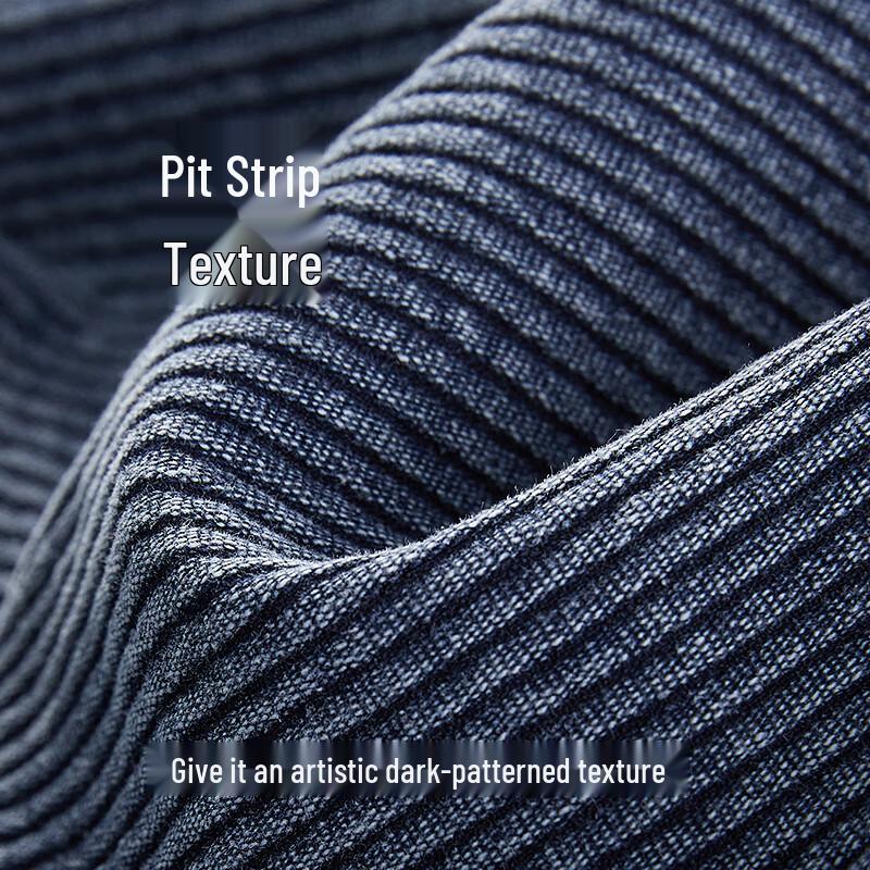 Мужские мягкие вельветовые джинсовые полосатые шорты PEACEBIRD