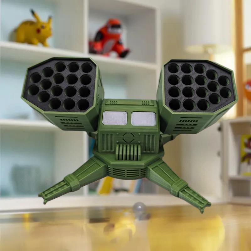 1 шт. Креативное настольное украшение 3D-печатный органайзер для батареек с отсеками для AA/AAA/18650 Функциональный и декоративный