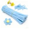 100/300/400Pcs Flexible Wire Pipe Cleaners Bendable Plush Sticks  for Artificial Flower Making