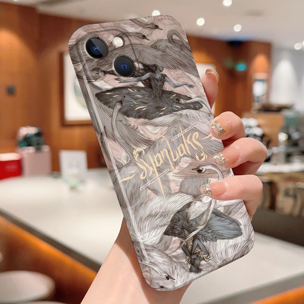 Модный чехол для смартфона Samsung Galaxy A52 iPhone 11 13 15 Xiaomi Redmi VIVO OPPO Realme Huawei Infinix Противоударный Ультратонкий Жесткий Чехол