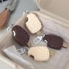 Car Keychains Chocolate Ice Cream Keychain Jewelry Accessories Resin Keychain  Gift