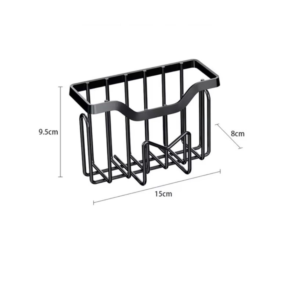 Stainless Steel Kitchen Sink Organizer Rustproof Sink Stopper Scraper Durable Drain Tray Kitchen