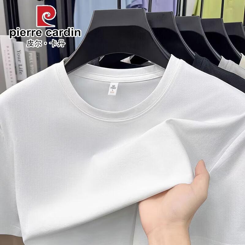 Pierre Cardin Men's Summer Casual Round Neck Short Sleeve T-Shirt