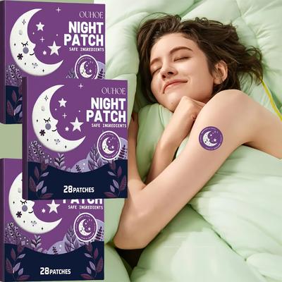 Патчи для сна Средство от бессонницы Улучшают декомпрессию Снимают тревогу Головную боль Неврастению Расслабляющие пластыри для тела