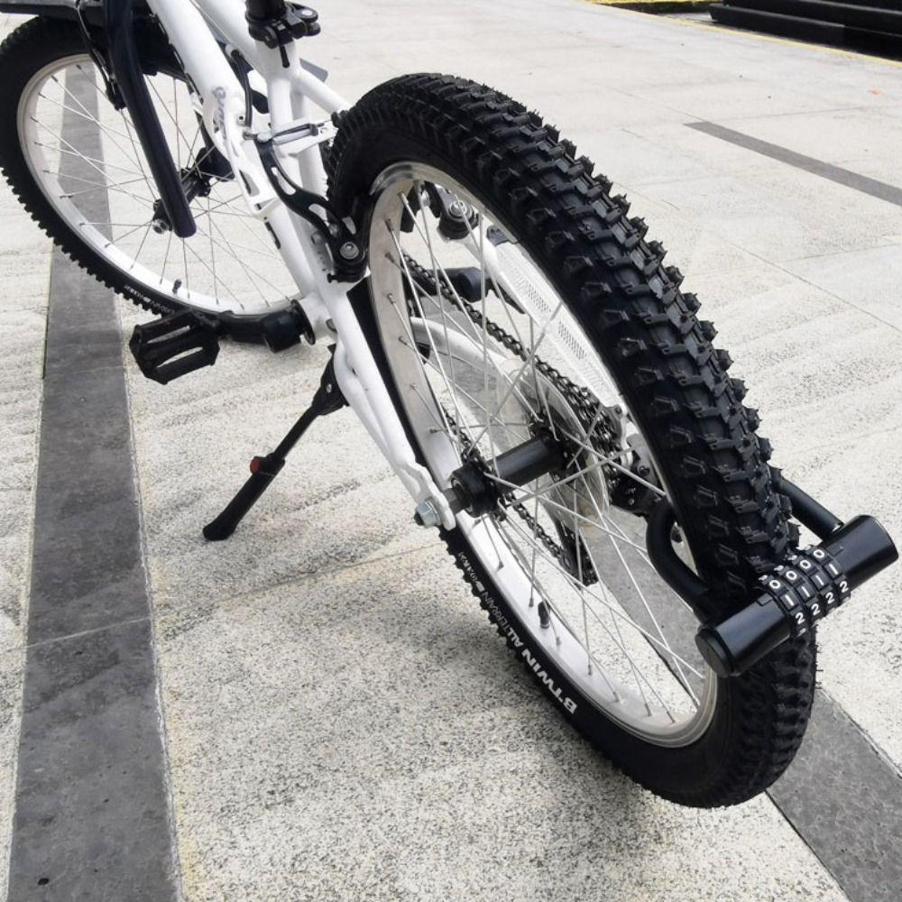 Anti Theft Password Padlock Security Bicycle Lock Portable U-shaped Password Lock File Cabinet