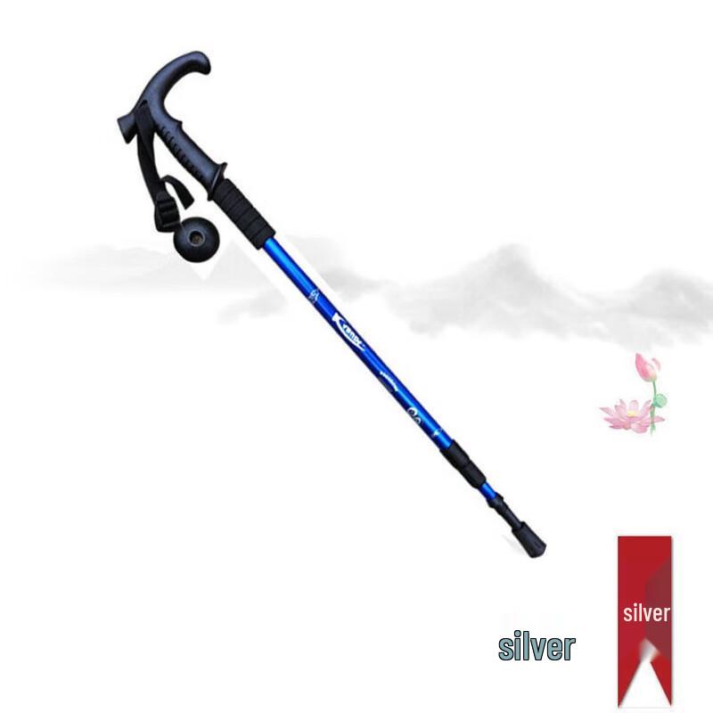 TANERDD Abuda 3-Section Aluminum T-Handle Trekking Pole