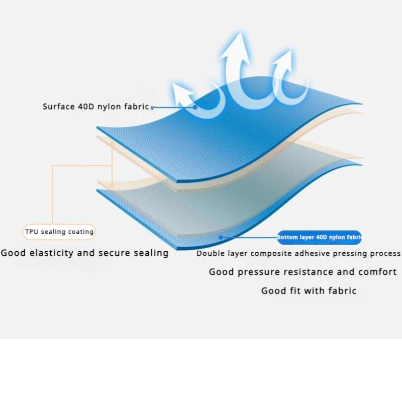 Новый одноногий надувной коврик для палатки, спальный коврик для кемпинга, супер легкий портативный спальный коврик, влагостойкий