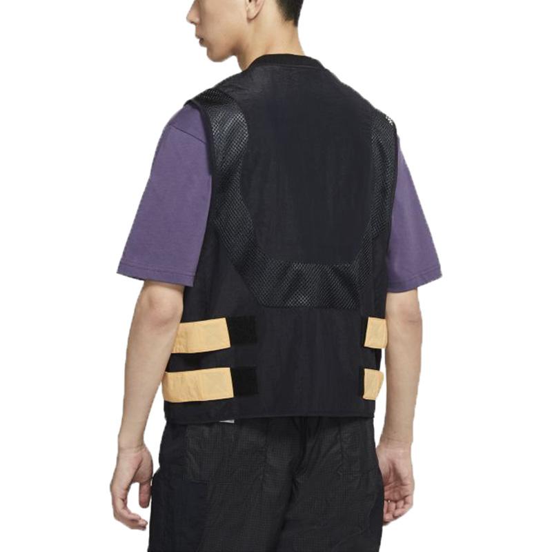 Air Jordan 23 Engineered Casual Woven Vest Men Tops Black CZ4819-010