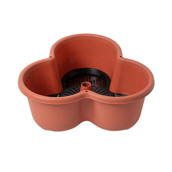 Многоярусный цветочный горшок, вертикальная садовая кашпо с дренажем для воды, многоярусный поддон на колесиках для выращивания овощей и суккулентов