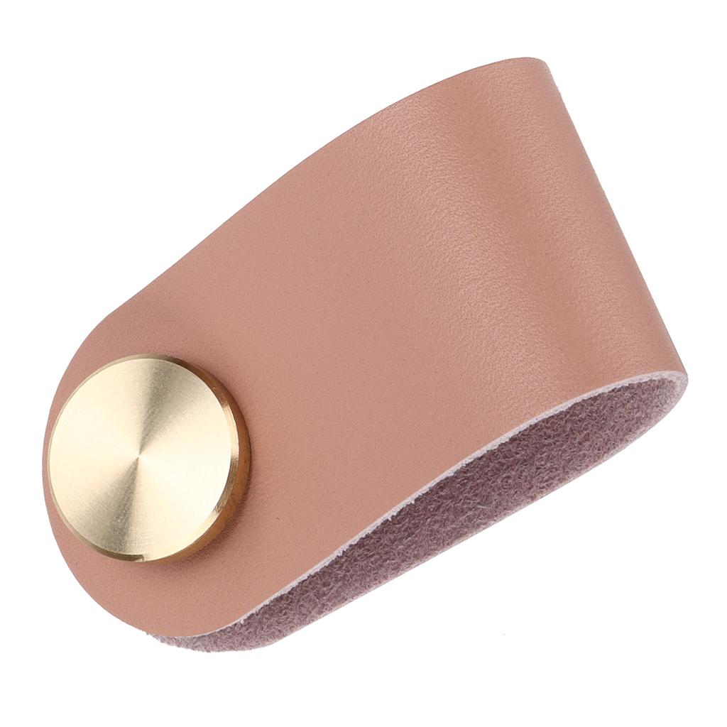 Ручка для шкафа Nordic Luxury Grain Leather Brass Ящик для шкафа Декор для двери гардероба 