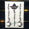 1PC Black Dragon Jurassic Dinosaur Temporary Tattoo Stickers Body Art ARm Waterproof