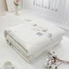 Cool Cotton Summer Thin Quilt, Machine Washable Single Double Pure Cotton Quilt, Air Conditioning Summer Blanket