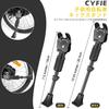 CYFIE Велосипедный боковой регулируемый дополнительный руль Easy Tools Stand, Kickstand, Stand, Длина, 12", 14", 16", 18", 20", 12-20", Детский велосипед,