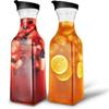 32OZ 1000ML Juice Carafe Plastic Juice Container High Quality Drink Pitchers for Fridge
