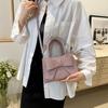 Trendy Street Style Pu Material Butterfly Knot Handbag For Women