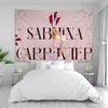 Singer SSabrina CCarpenter Chart Tapestry Art Science Fiction Room Home Decor Cheap Hippie Wall Hanging