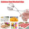 Фрикадельки из нержавеющей стали с зажимом для фрикаделек DIY Рыба Мясо Рисовые шарики Инструменты Формы Удобные Гаджеты Кухня