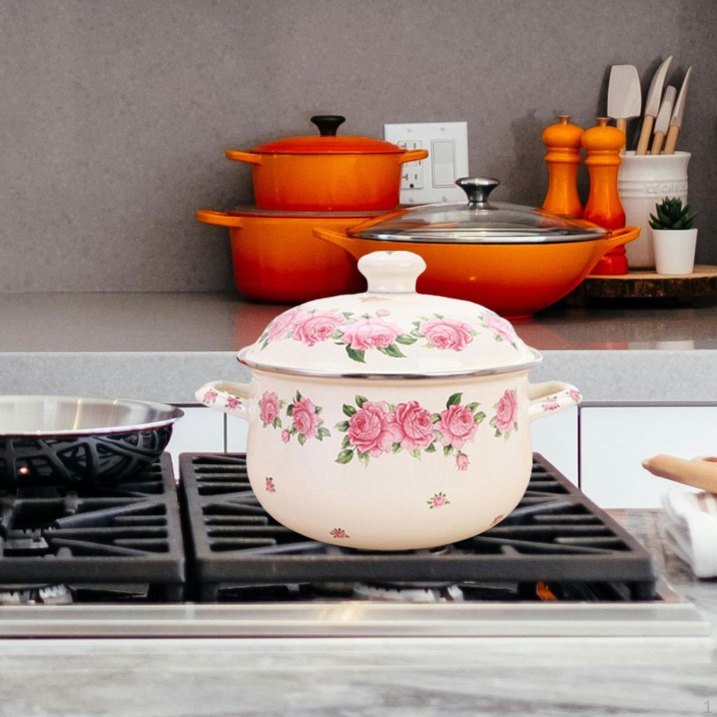 Cookware Pot Food Warmer Sauce Panpasta Instant Noodle with Cover Stockpot Rice Cooking Steamer