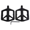 Bike Pedals Nylon Anti Slip Pins Sealed Bearing Lightweight Flat Platform Bike Pedals for Mountain B