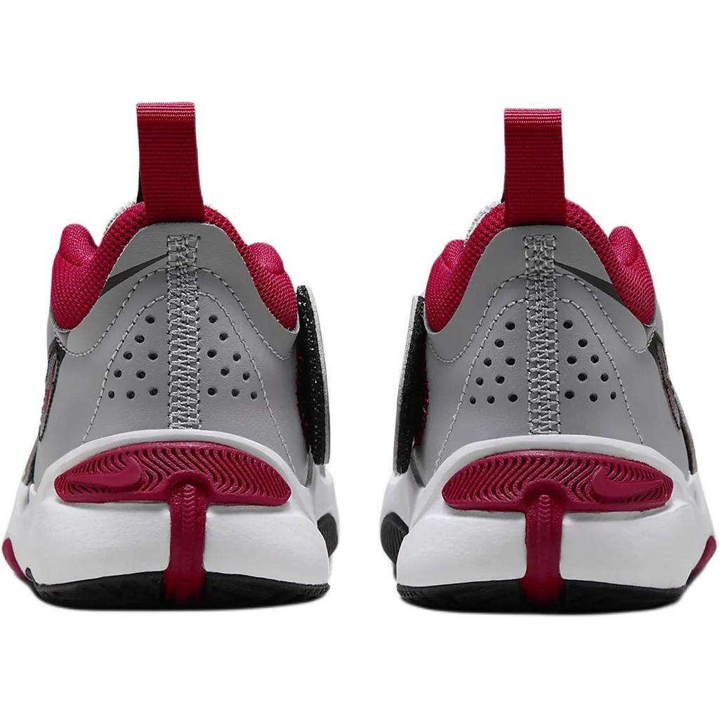 Nike Team Hustle D 11 Cement Grey Black White Gym Red (PS)
