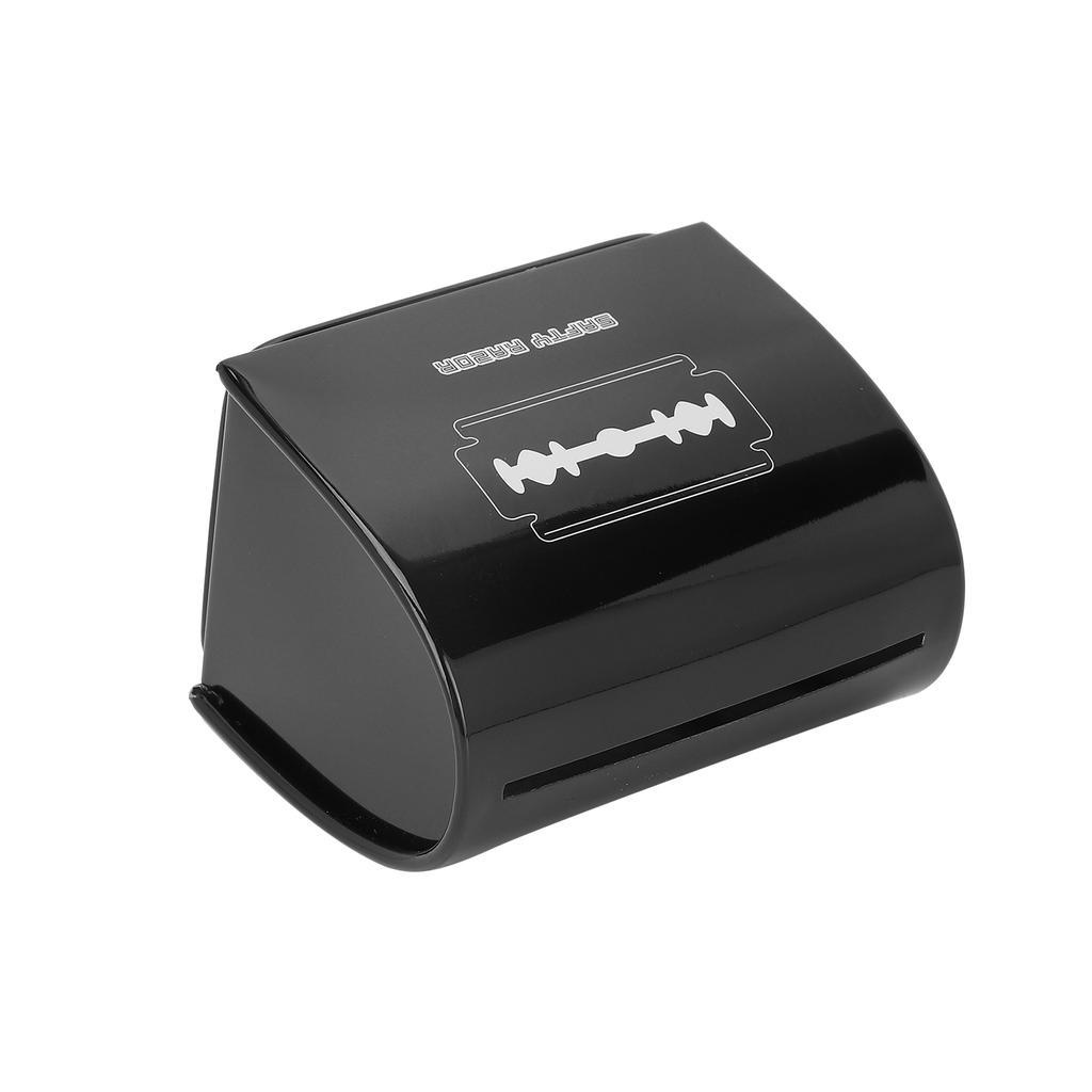 Контейнер для утилизации лезвий Герметичная конструкция Контейнер для утилизации бритв Большая вместимость Безопасное хранение Банка для использованных лезвий