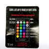 3 шт. T10 Автомобильная клиновидная боковая лампа-6SMD 5050 RGB 7 цветов светодиодная стробоскопическая вспышка с дистанционным управлением постоянного тока